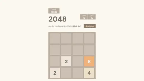 2048 screenshot 2 of 3