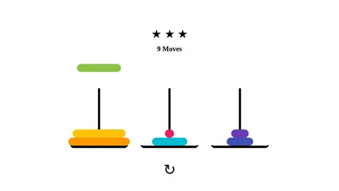 Tower of Hanoi screenshot 1 of 3