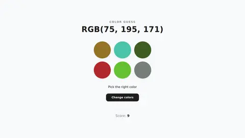 Color Guess screenshot 3 of 3