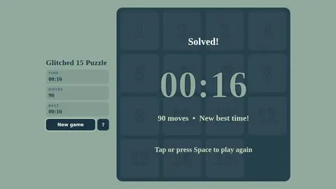 Glitched 15 Puzzle screenshot 3 of 3