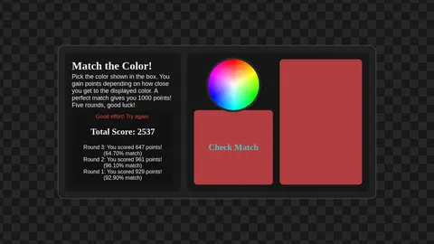 Match the Color screenshot 2 of 3
