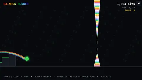 Rainbow Runner screenshot 1 of 3
